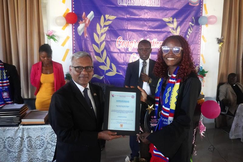 105th Convocation of the Amos C. Sawyer College of Social Sciences, University of Liberia  - 03 March 2026.